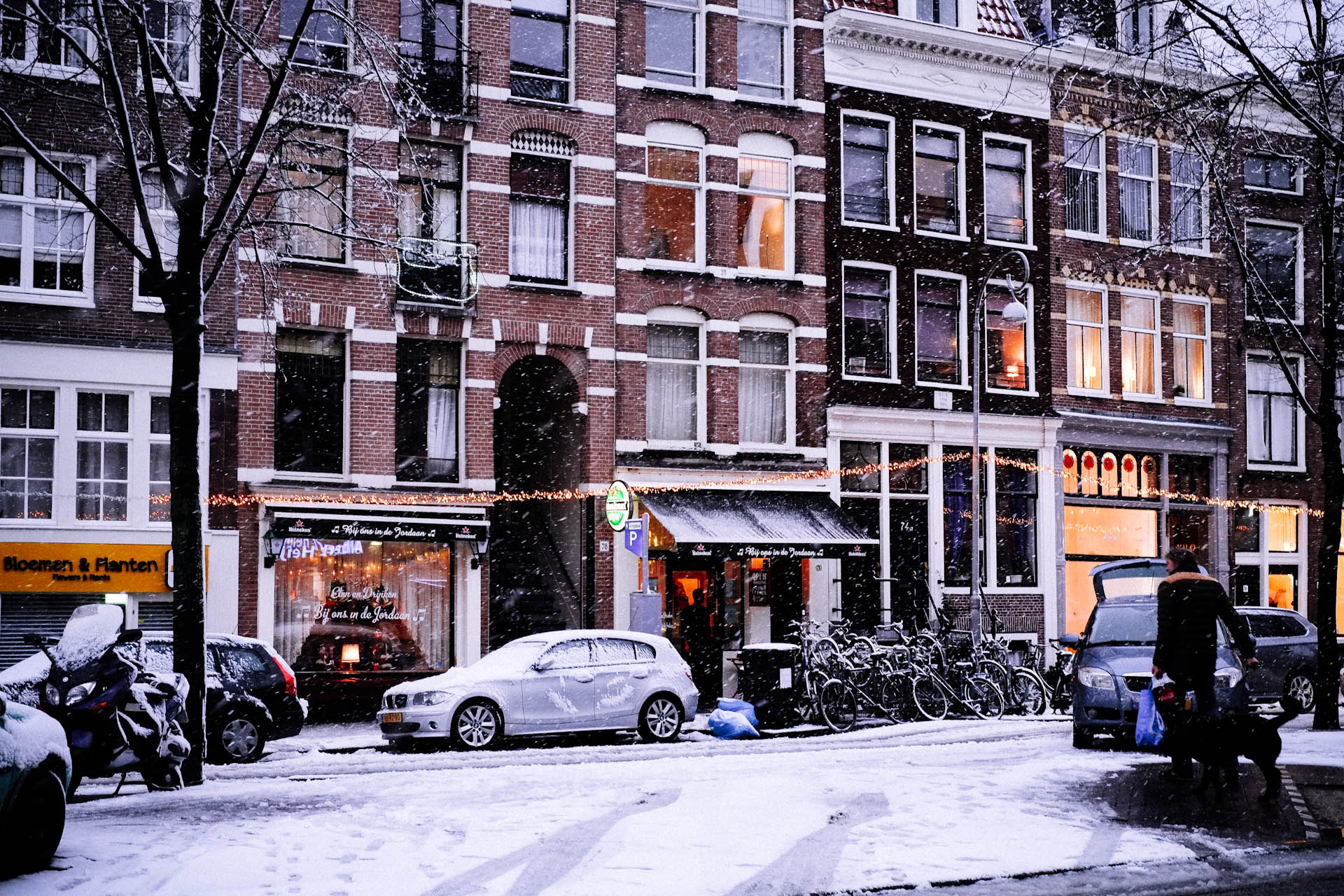Зимние улицы Амстердама