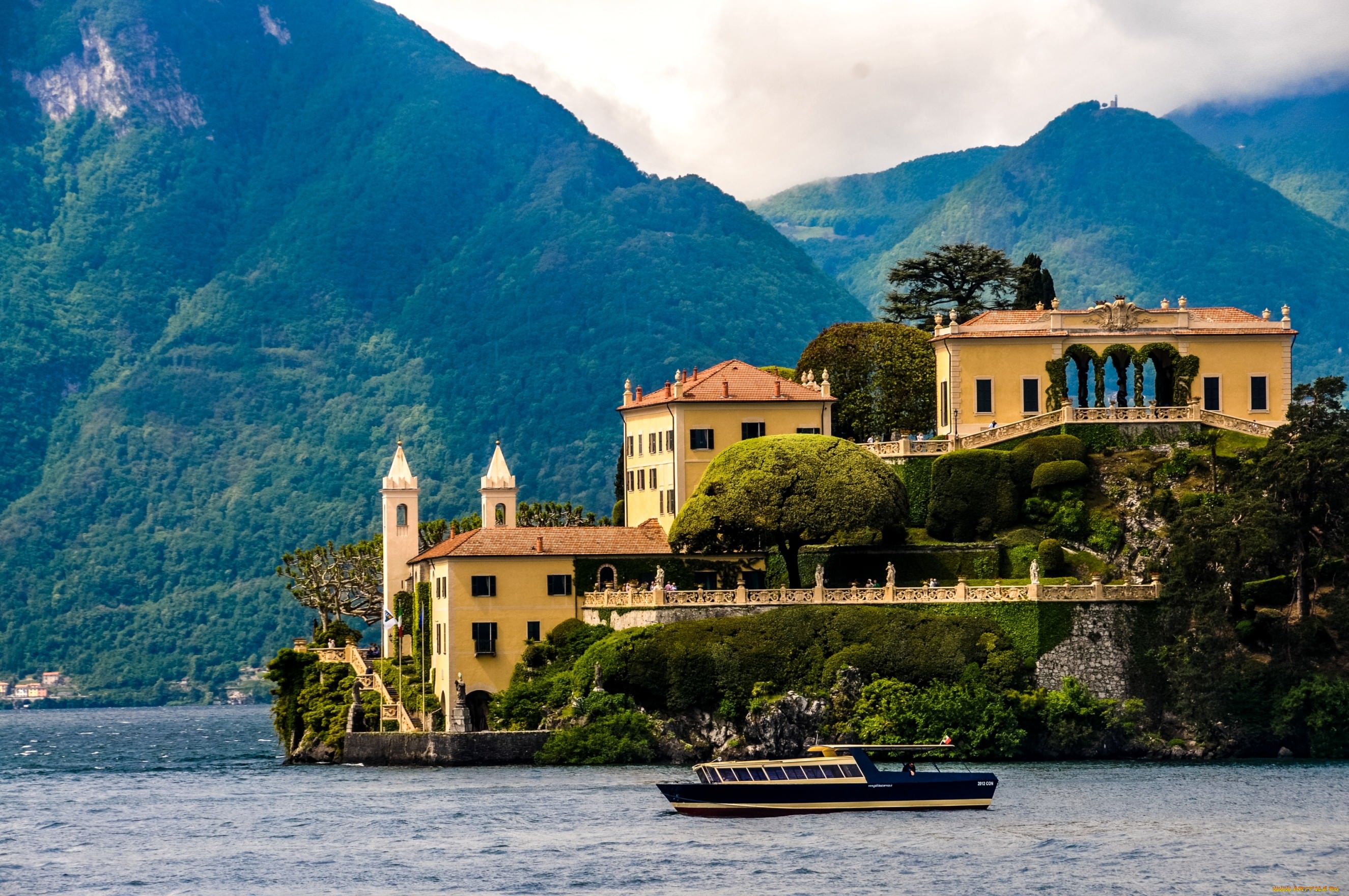Волшебное озеро Комо в Италии