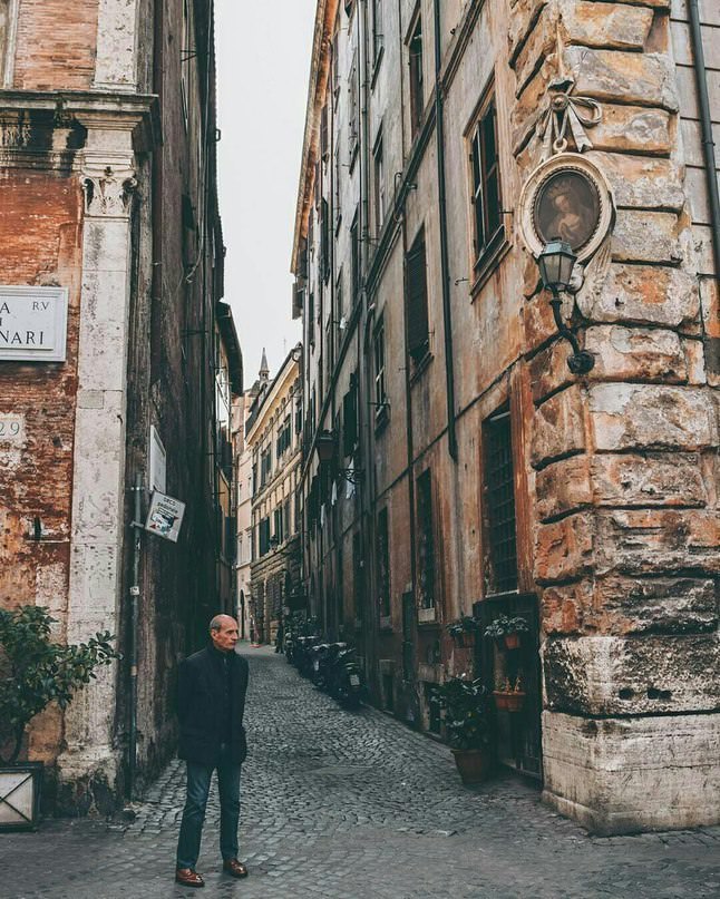 Фото - Узкие улочки Рима