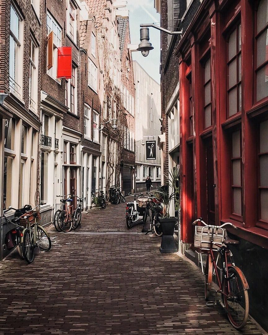 Фото - уличная жизнь Амстердама